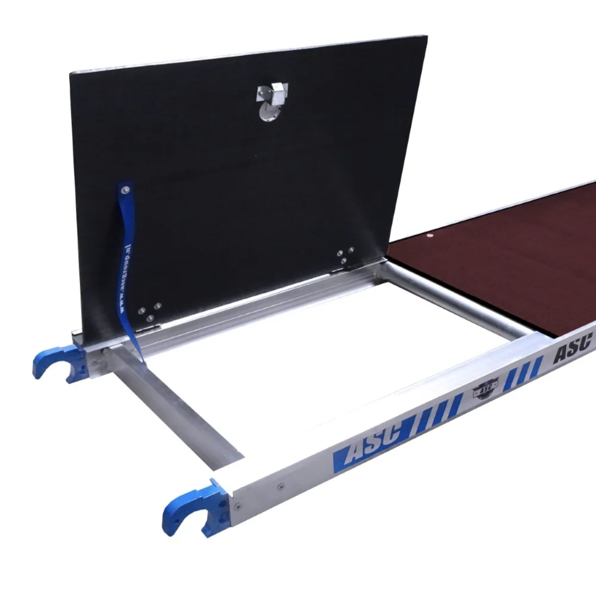 Dettaglio botola piattaforma trabattello ASC