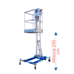 ASC XS-Lift eenmans-lift, piattaforma di sollevamento regolabile con altezza massima di 4,5 metri.
