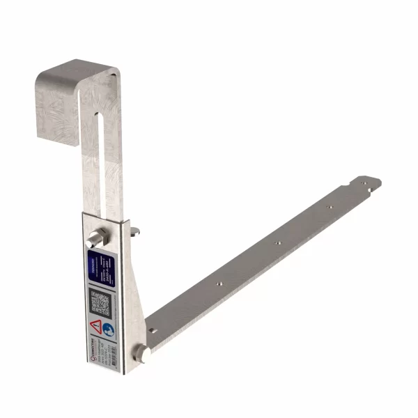 Fissaggio in metallo per parapetti SGS, progettato per installazioni sicure e stabili