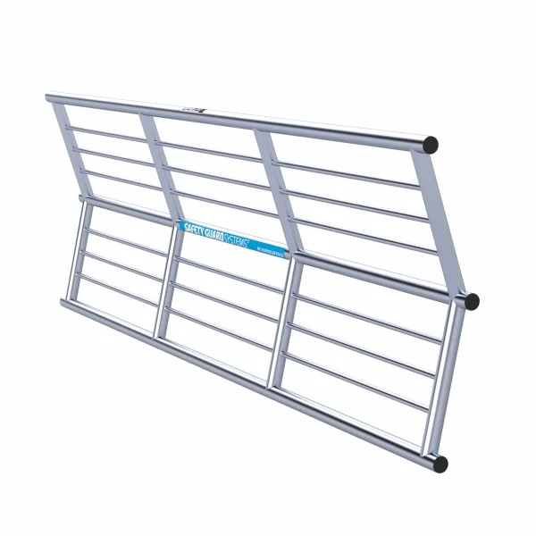 Parapetto in metallo SGS Safety Guard Systems da 3 metri
