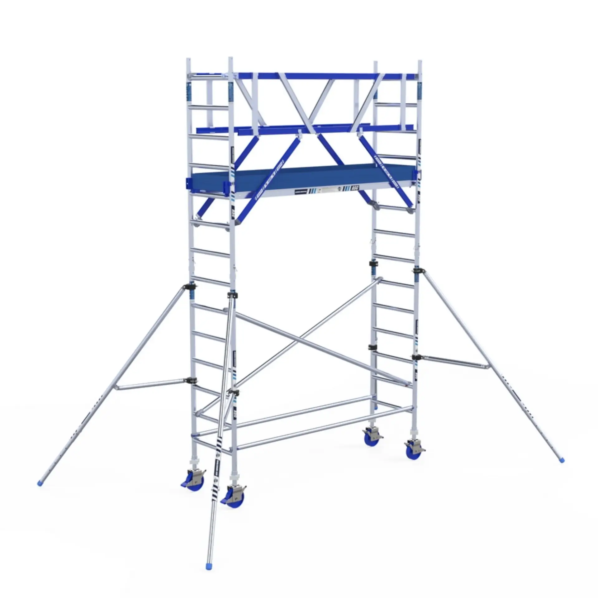 Trabattello ASC 75x250x5,2 Metri – Vista Laterale
