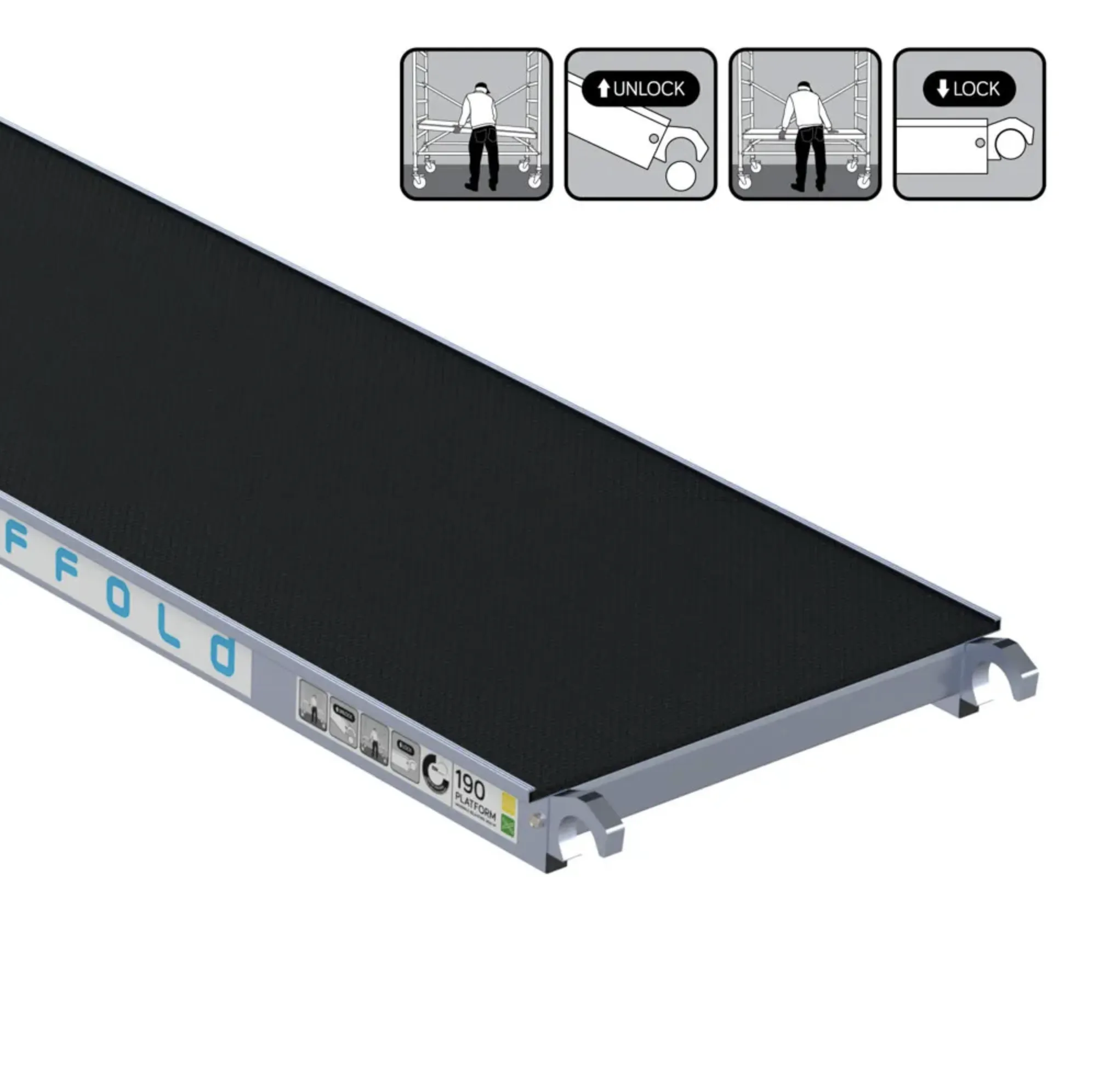 EuroScaffold Mobile Scaffold Platform – Dettaglio Carbonio