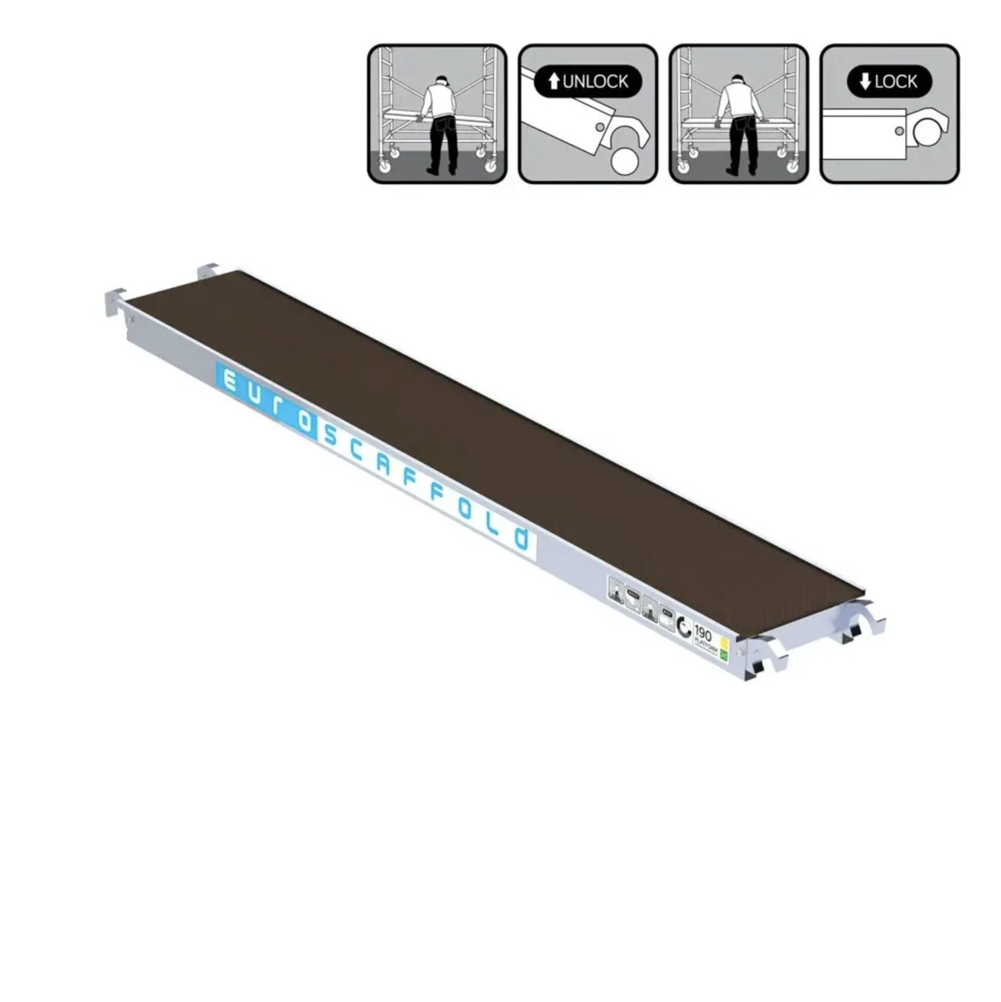 EuroScaffold piattaforma mobile universale 30 cm